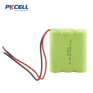 PKCell 3.6v 2100mah nimh battery pack